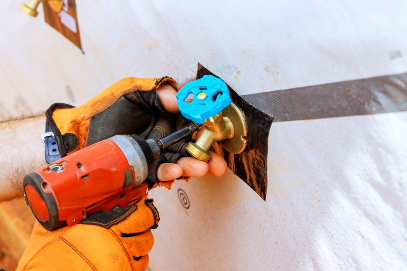 Completed Faucet Installation