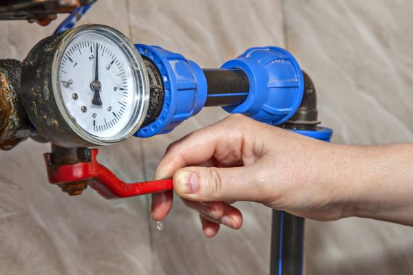 Shut Off Valve Installation in Hudson