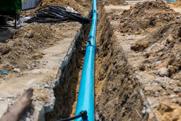 Water Pipeline Installation in Hudson