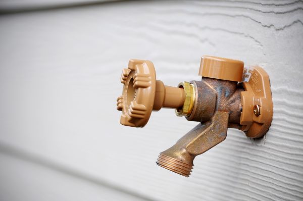 Outdoor Spigot Installation in Hudson